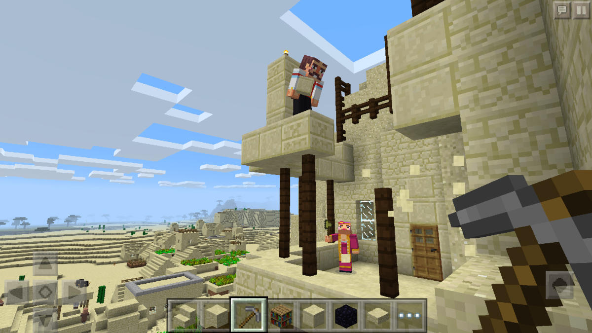 Minecraft Pocket Edition is about to go social with mobile rent-a