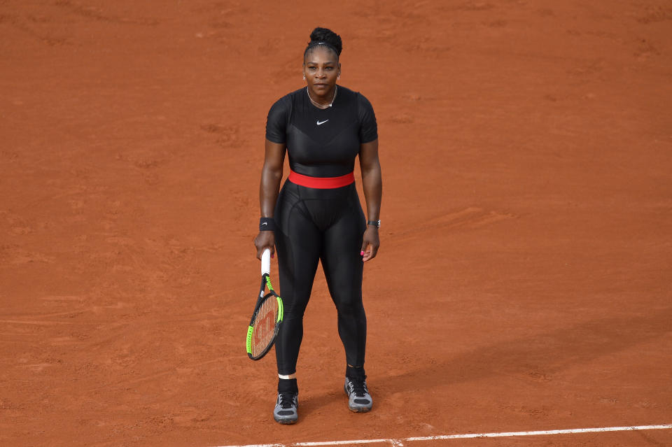 Viele Fans fragten sich, wie heiß es der Tennis-Spielerin geworden sein muss. Serena blieb aber fokussiert.