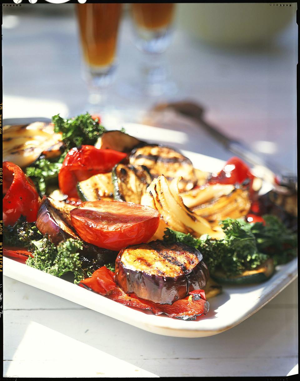 Grilled Vegetables with Balsamic Vinaigrette