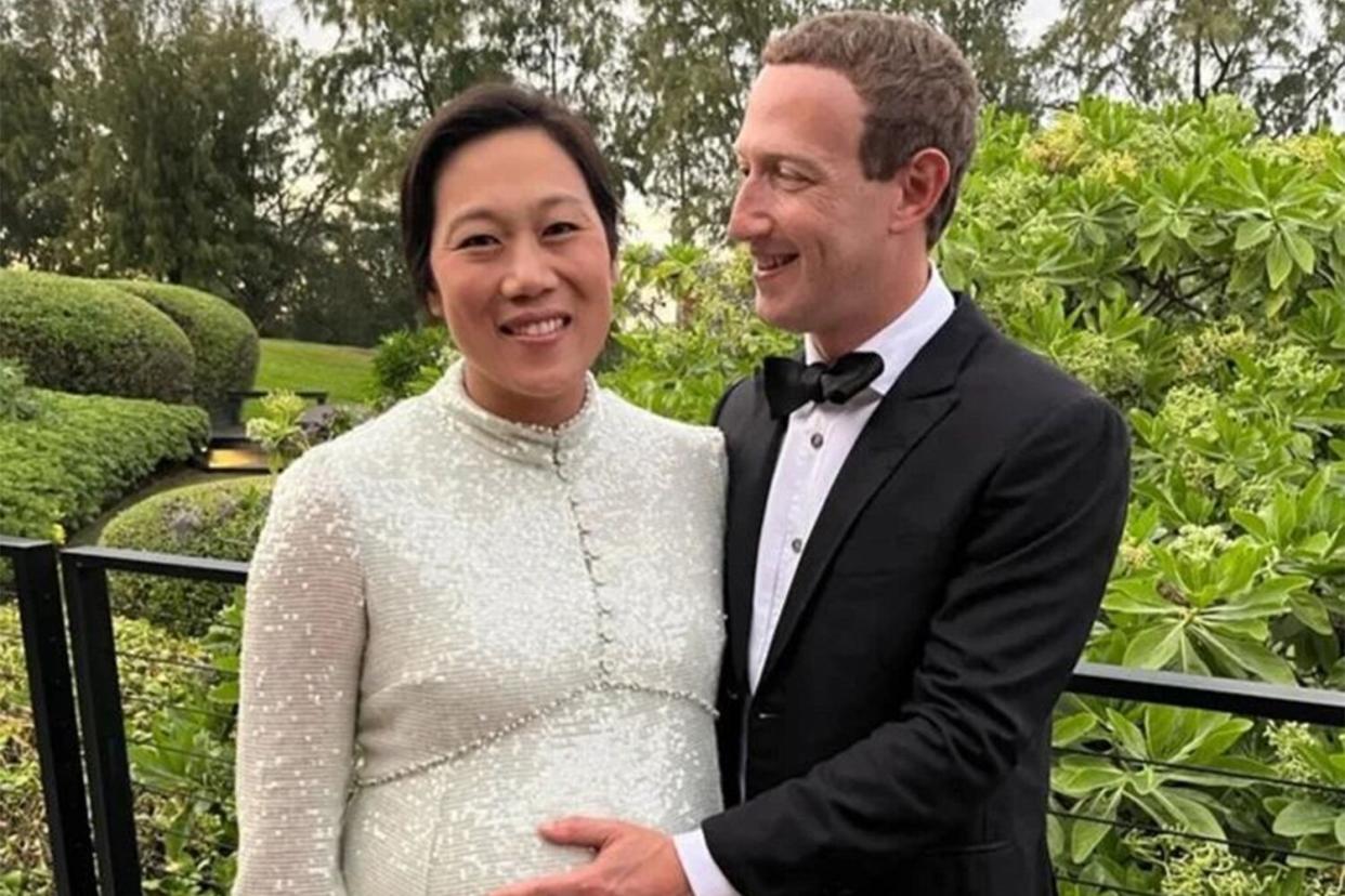 Mark Zuckerberg and Priscilla Chan