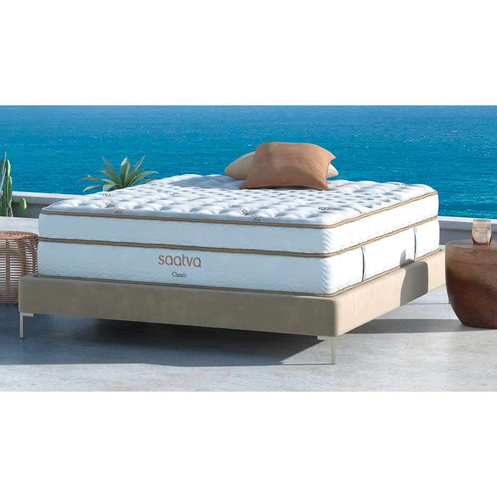 <p><a href="https://go.redirectingat.com?id=74968X1596630&url=https%3A%2F%2Fwww.saatva.com%2Fmattresses%2Fsaatva-classic&sref=https%3A%2F%2Fwww.cosmopolitan.com%2Flifestyle%2Fg40219330%2Fbest-hybrid-mattresses%2F" rel="nofollow noopener" target="_blank" data-ylk="slk:Shop Now;elm:context_link;itc:0;sec:content-canvas" class="link rapid-noclick-resp">Shop Now</a></p><p>Saatva Classic Mattress </p><p>$1495.00</p><p>saatva.com</p>