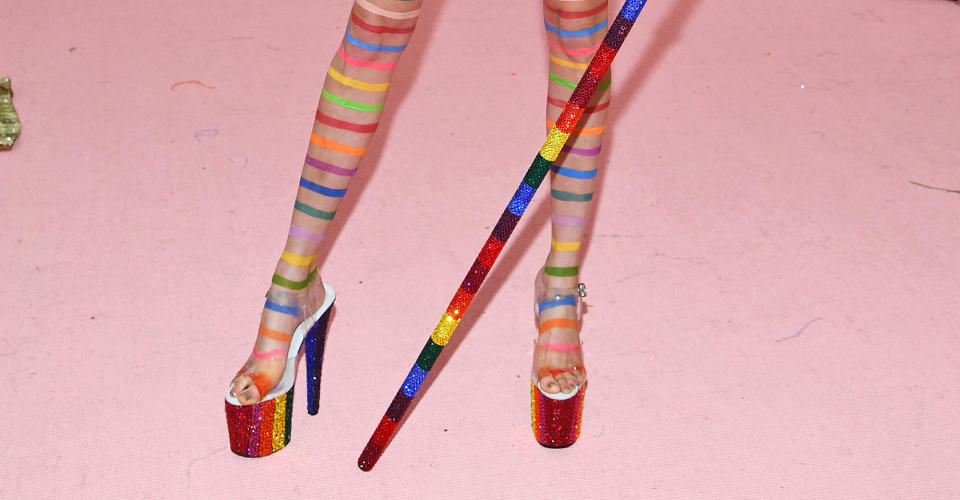 Craziest Met Gala Shoes of All Time, 2019: Cara Delevingne