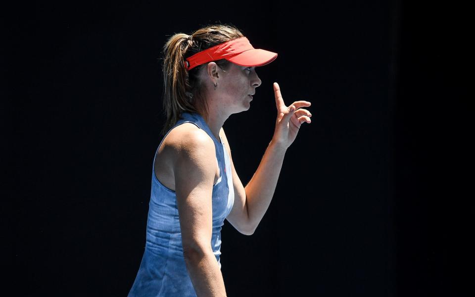 Sharapova was defeated in three sets to local hero Ashleigh Barty - Getty Images AsiaPac