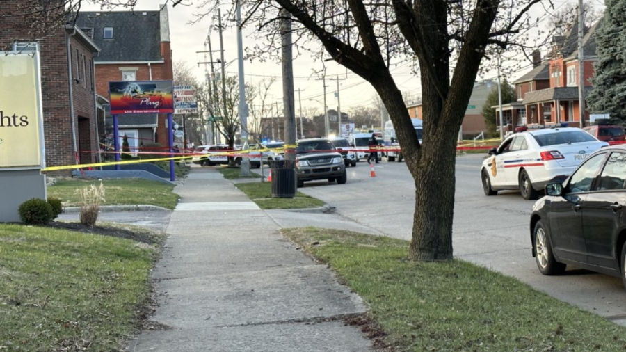 According to a police dispatcher, officers were sent to the 1500 block of South High Street just after 5:10 a.m. on reports of a shooting. (NBC4/Delaney Ruth)