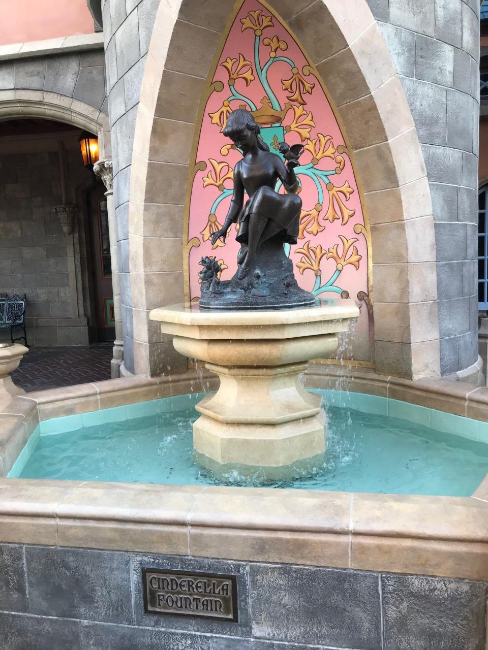 The Cinderella Fountain behind Cinderella Castle at Magic Kingdom is just one spot where parkgoers at Walt Disney World properties throw coins, make wishes and, though they might not realize it, help boost the work of area nonprofits.