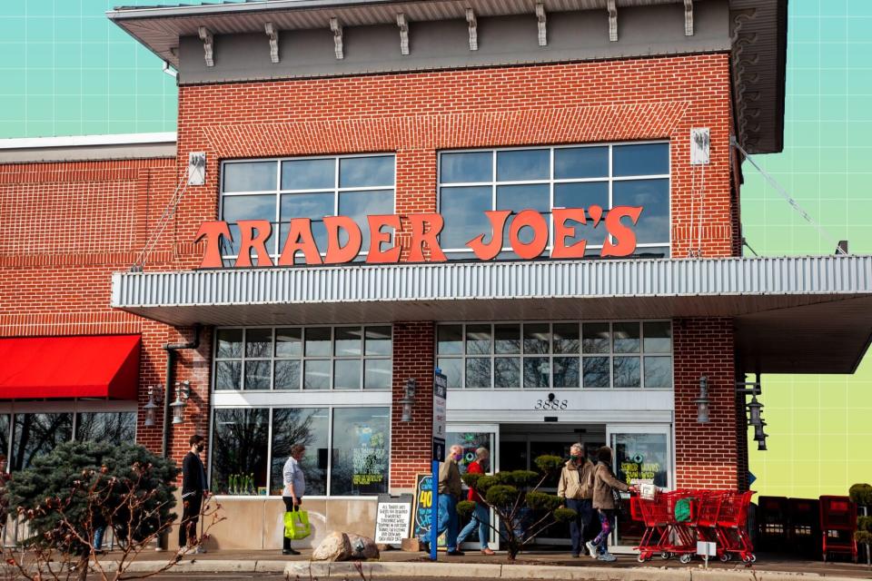 Trader Joe&#39;s storefront with a designed treatment