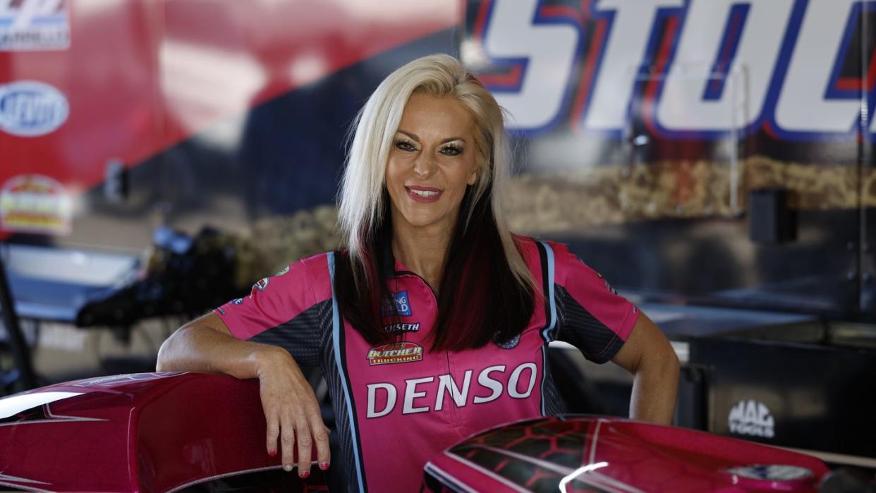 NHRA Angie Smith INJURY UPDATE: Rider Broke Both Feet in Top-End Crash ...