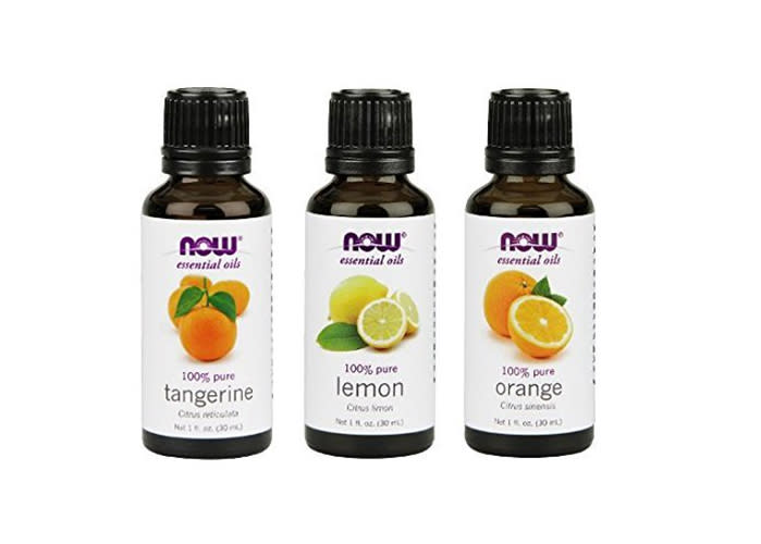 NOW Essential Oils Citrus Blend (Orange, Tangerine and Lemon). (Photo: Amazon)