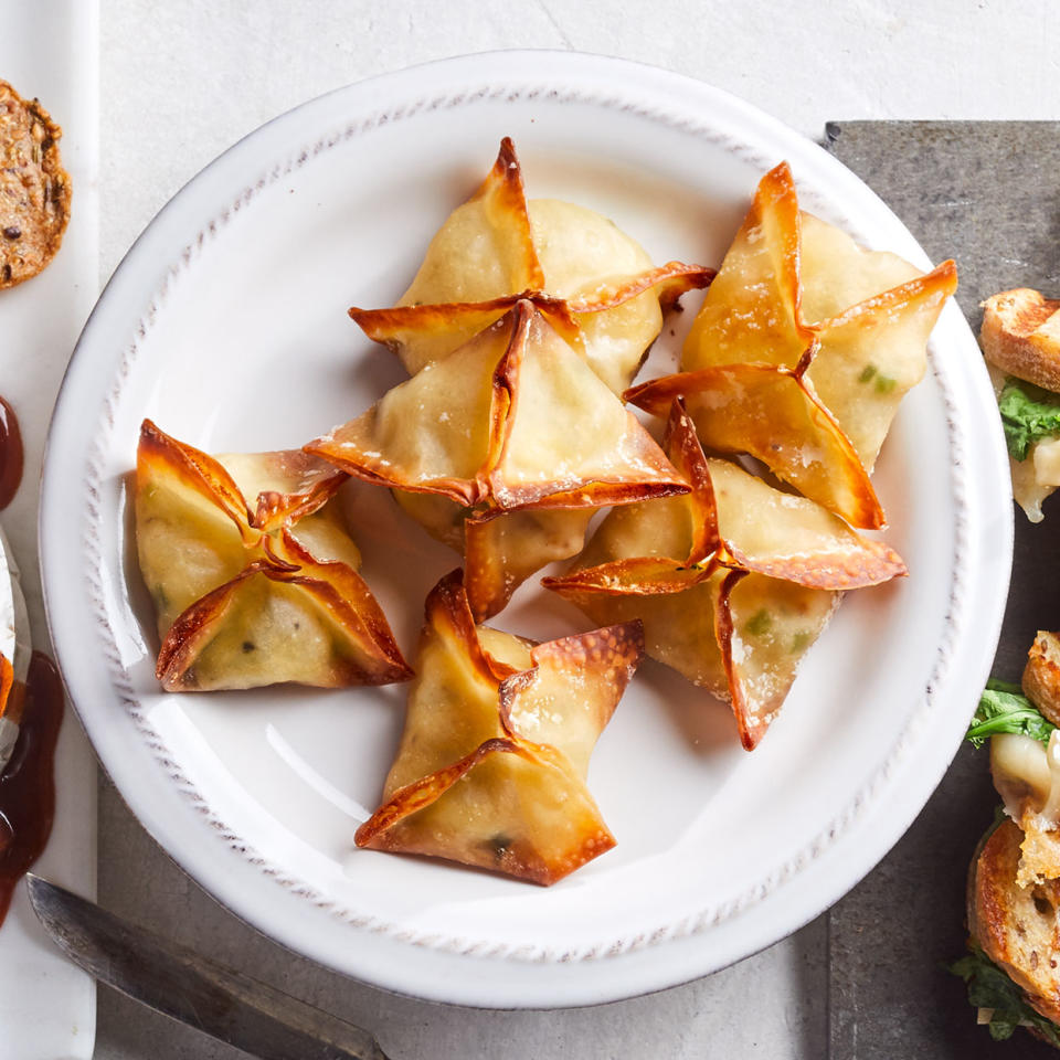 Crab Wontons with Brie