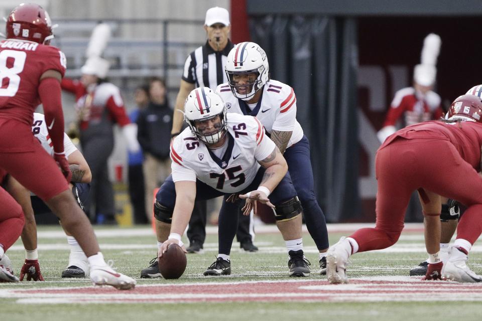 Arizona quarterback Noah Fifita is the nephew of former Utah Utes great Steve Fifita, and has shined since becoming the Wildcats’ starter. | Young Kwak, Associated Press