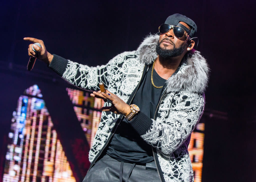 R. Kelly performs on Feb. 21, 2018, in Detroit. (Photo: Scott Legato/Getty Images)