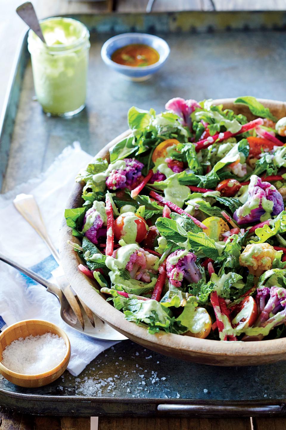 Turnip Green Salad