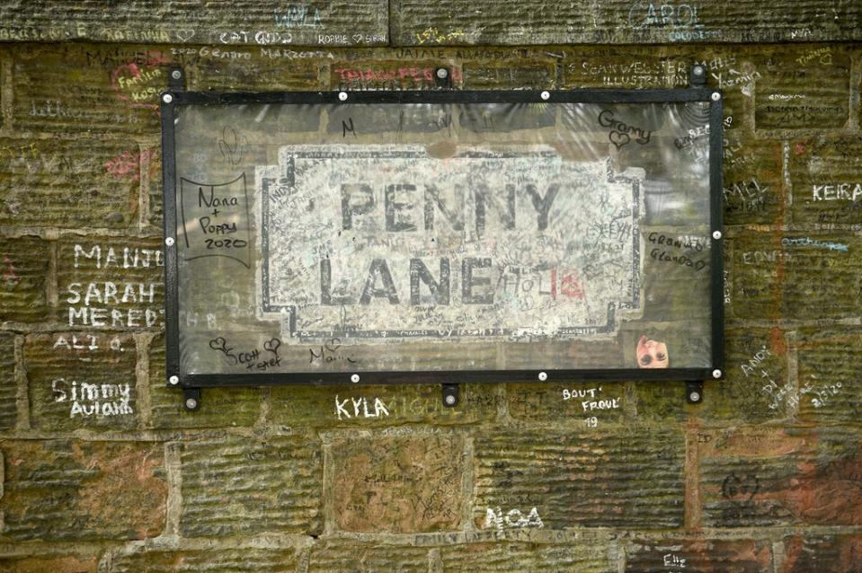 Penny Lane almost lost its name (AFP via Getty)