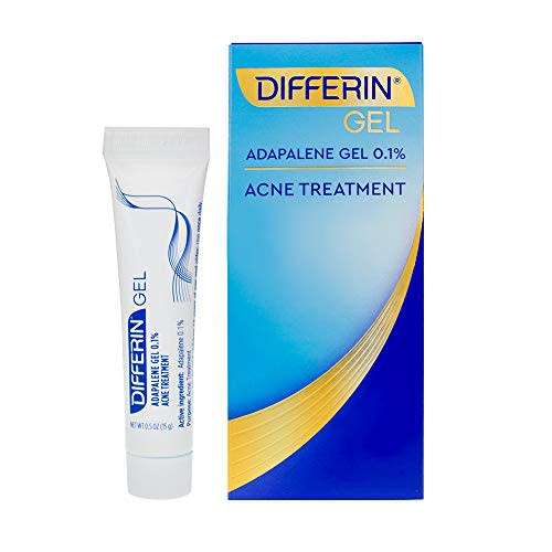 Differin Adapalene Gel 0.1% Acne Treatment (Amazon / Amazon)