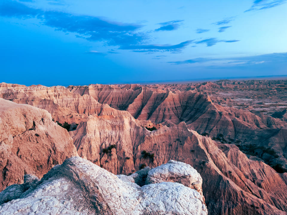 Pinnacles overlook, badlands national park