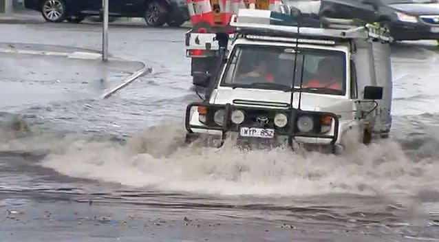 Flooding is predicted in several areas across the state. Source: 7 News