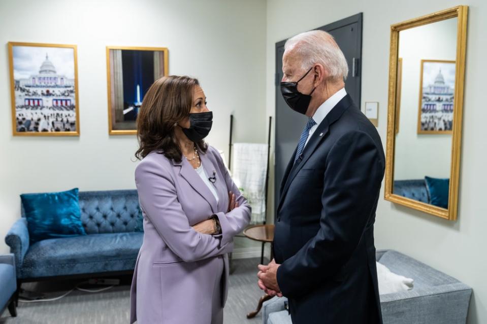 Vice President Kamala Harris and President Joe Biden (White House)