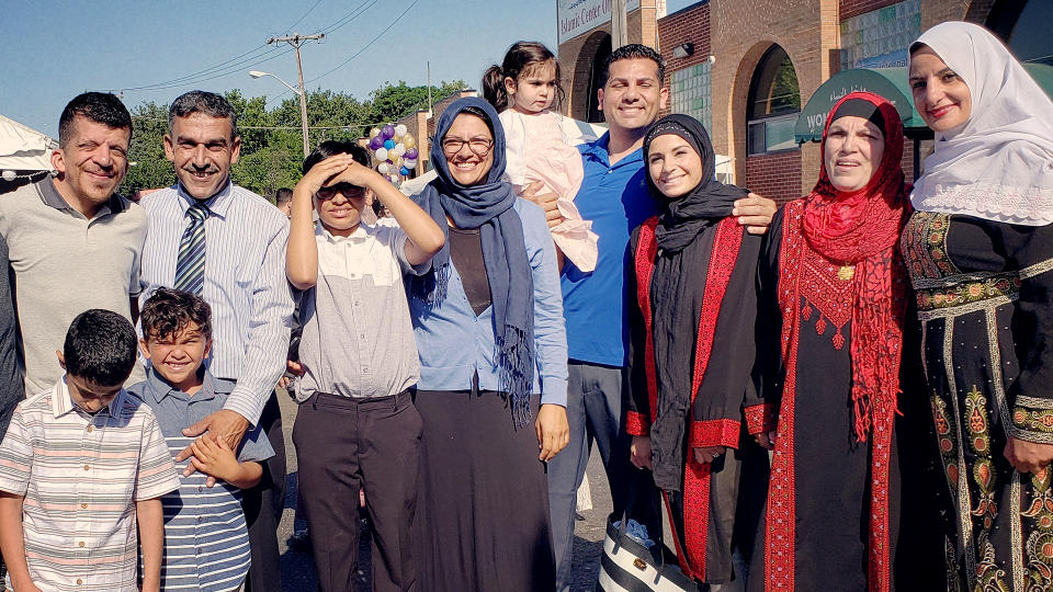 Rashida Tlaib’s family celebrated their heritage growing up in America. (Photo Credit: Rashida Tlaib)