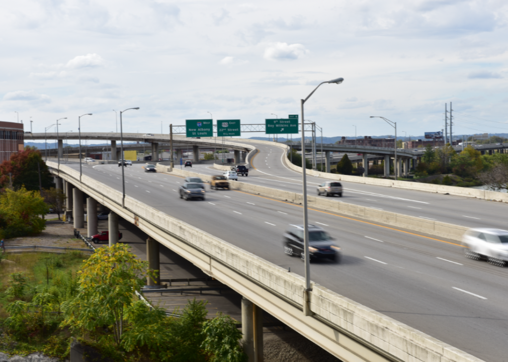 A highway in Louisville.