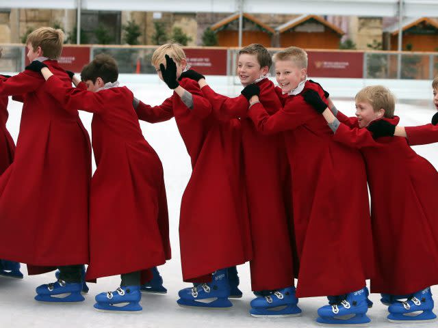 Choirboys on the ice