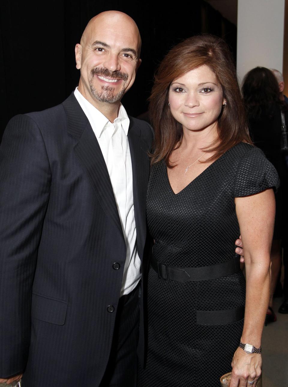 Tom Vitale and actress Valeri Bertinelli attends Fashion For Life 2009 benefit at California Market Center on May 17, 2009 in Los Angeles, California.