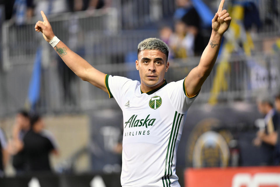 Record signing Brian Fernandez has scored three goals in just 115 minutes of action since arriving in Portland earlier this month. (Eric Hartline/USA Today)