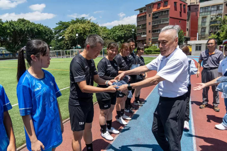 中華足協理事長王麟祥。中華足協提供