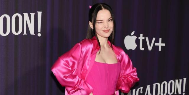 Dove Cameron Nailed the Barbiecore Aesthetic in a Hot Pink Suit