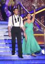 <p>The former <em>Little House on the Prairie</em> actress headed to the hospital after a jolt to her head during her season 14 paso doble performance. She later tweeted that she had a “mild concussion and whiplash” from performing and hitting her head on the dance floor, <em><a href="https://www.today.com/popculture/when-did-melissa-gilberts-head-hit-floor-dancing-stars-699215" rel="nofollow noopener" target="_blank" data-ylk="slk:Today;elm:context_link;itc:0;sec:content-canvas" class="link ">Today </a></em>reported. She returned the following week to perform, but was sent home. </p>