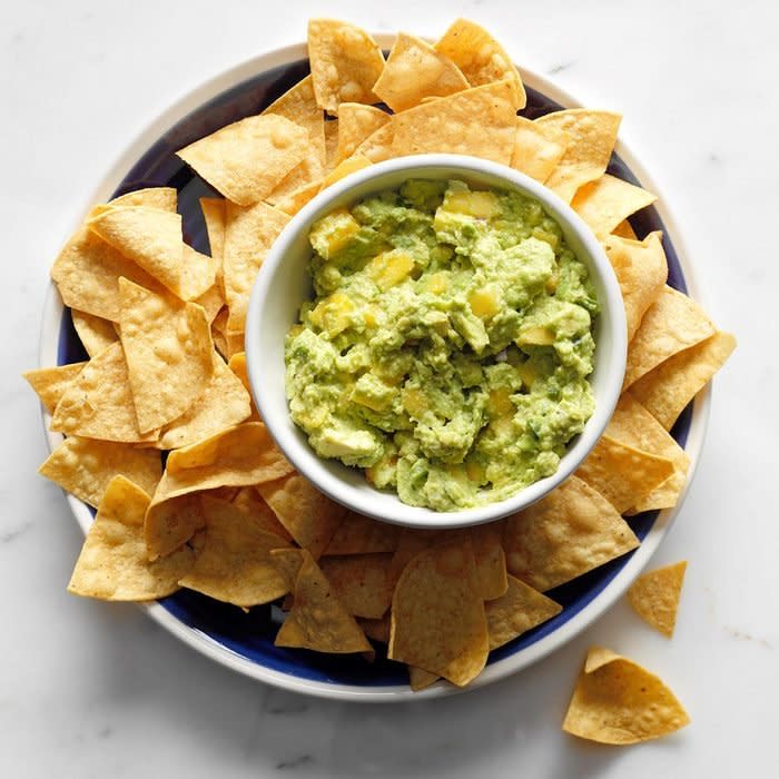 Peachy Jalapeno Guacamole