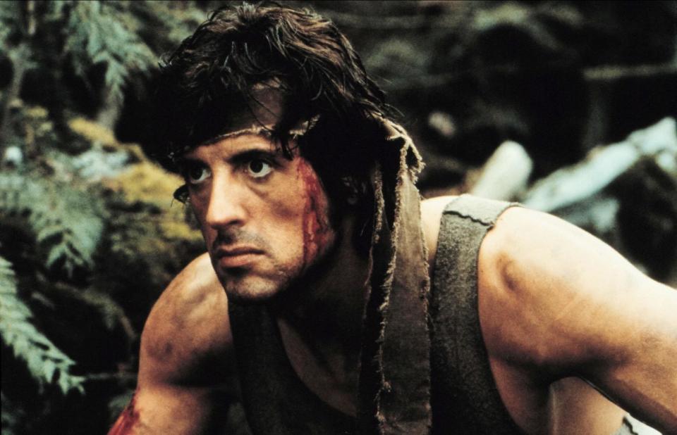 Sylvester Stallone in "Rambo"