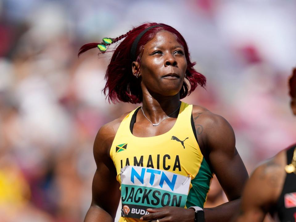 Shericka Jackson is looking to improve upon past Olympic efforts (AP)