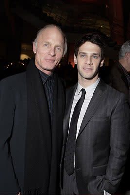 Ed Harris and Justin Bartha at the New York City premiere of Walt Disney Pictures' National Treasure: Book of Secrets