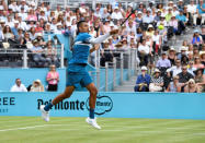 Tennis - ATP 500 - Fever-Tree Championships - The Queen's Club, London, Britain - June 19, 2018 Australia's Nick Kyrgios in action during his first round match against Great Britain's Andy Murray Action Images via Reuters/Tony O'Brien
