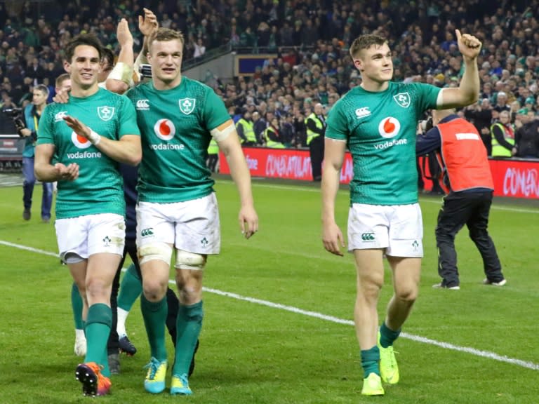 Epic stuff! tweeted Irish rugby legend Brian O'Driscoll of Ireland's historic home win over world champions New Zealand