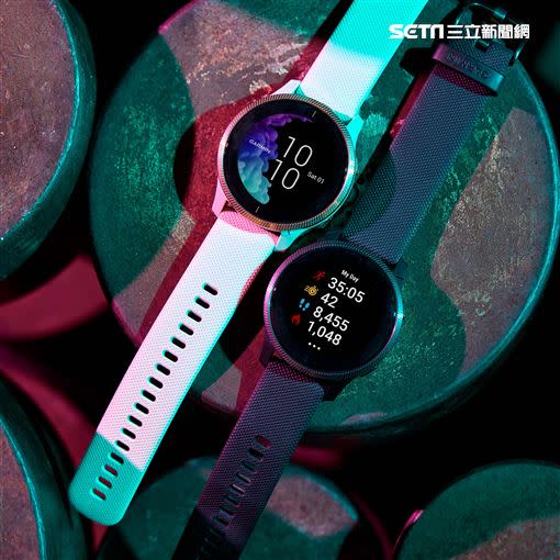 Garmin Venu AMOLED GPS智慧腕錶主動式生理數據監測搭配運動分析及建議，幫助使用者檢視自己的健康狀態及運動成效。（圖／Garmin提供）