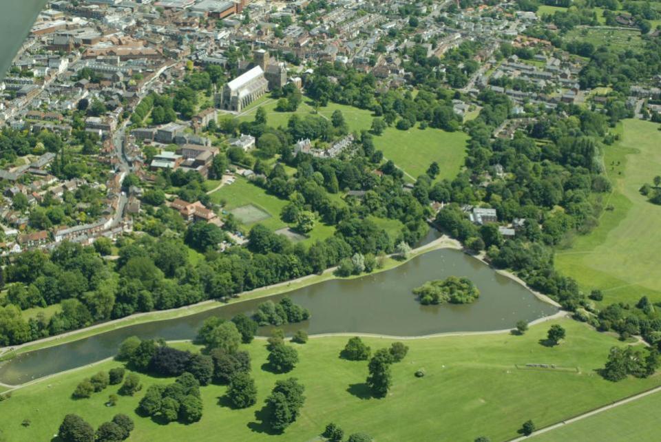 Watford Observer: The picturesque Verulamium Lake.