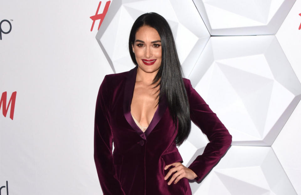 Nikki Bella has pushed her nuptials back yet again credit:Bang Showbiz