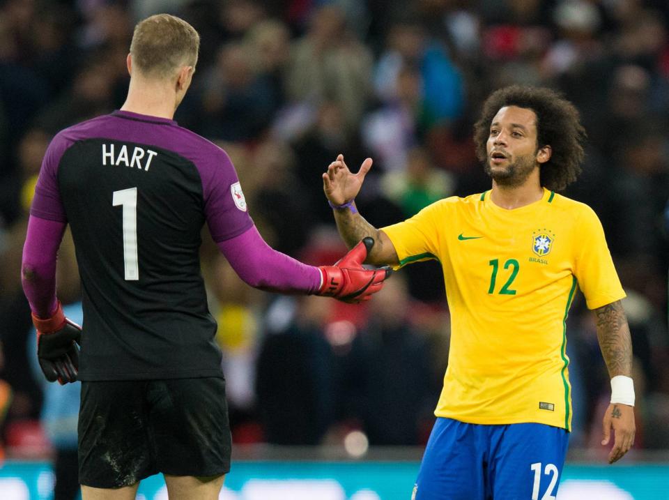 Brazil were unable to break down England's stubborn defence: Getty