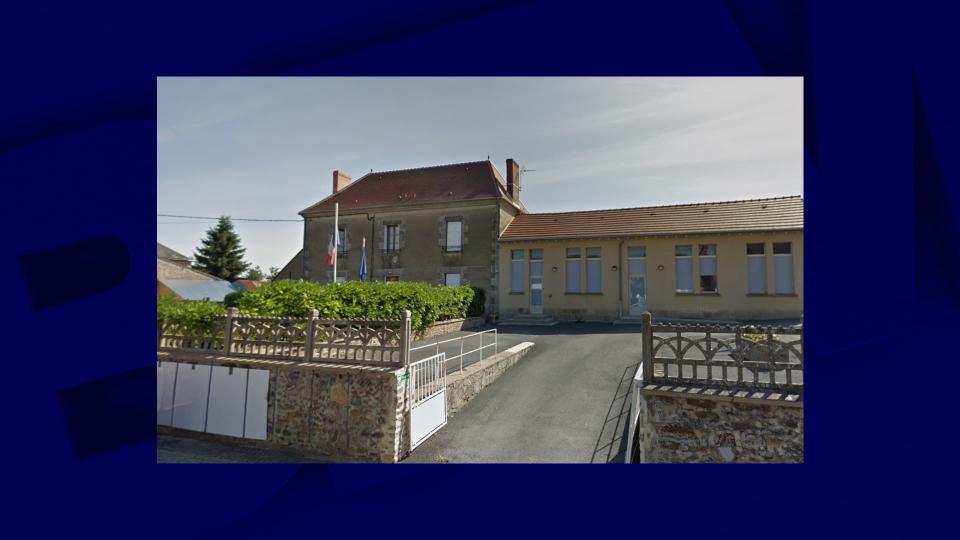 La mairie de Chambon-Sainte-Croix dans la Creuse - Capture d'écran Google Street View