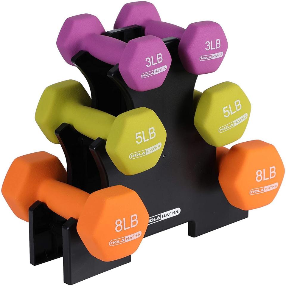 10) Dumbbell Set