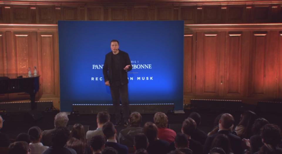 Elon Musk in Paris