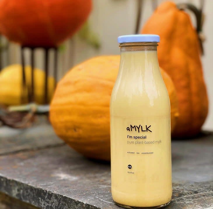 pumpkin spice almond milk