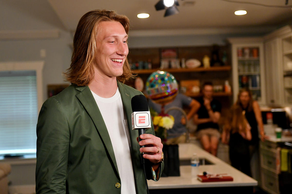 Did You See Darius Rucker At Trevor Lawrence's House On Draft Night?!