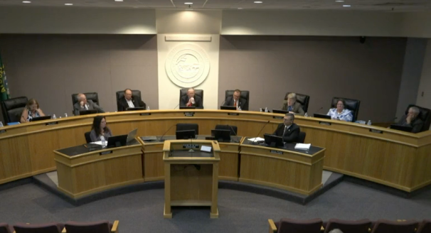 The Augusta County Board of Supervisors on Aug. 9, 2023.