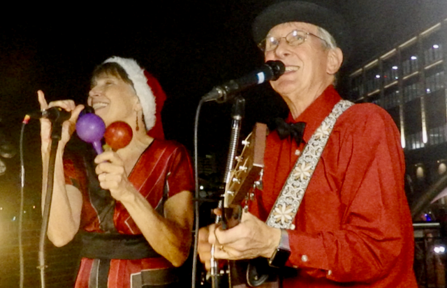 Hot Tamale will be playing at Blue Tavern and the Holiday Stroll this weekend.