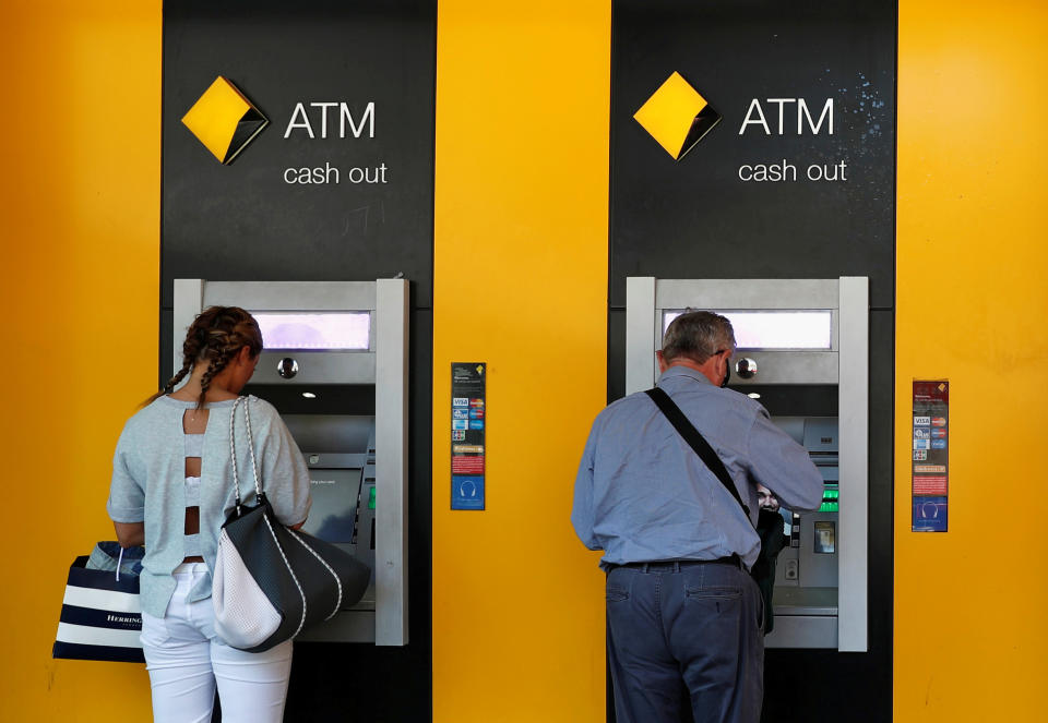 Some people who visited Commonwealth Bank at the Roselands Shopping Centre are considered close contacts. Source: AAP