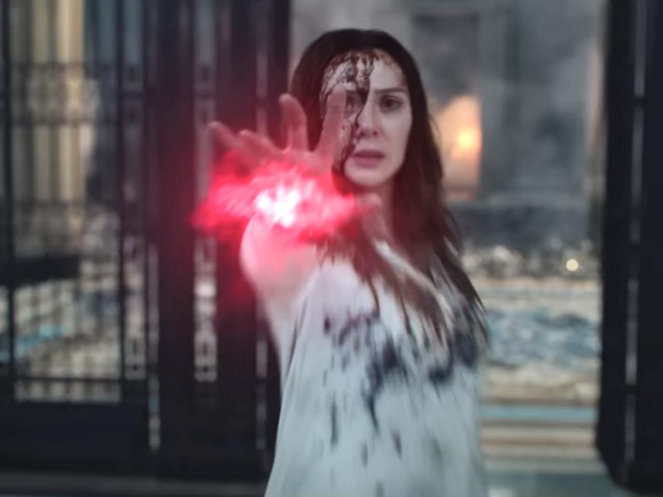 Elizabeth Olsen as Wanda Maximoff in "Doctor Strange in the Multiverse of Madness."