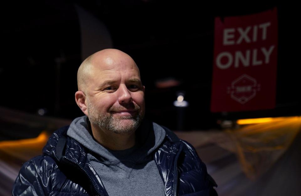 Ian Redmond, owner of Tramline on D’Olier Street in Dublin’s city centre (Brian Lawless/PA) (PA Wire)