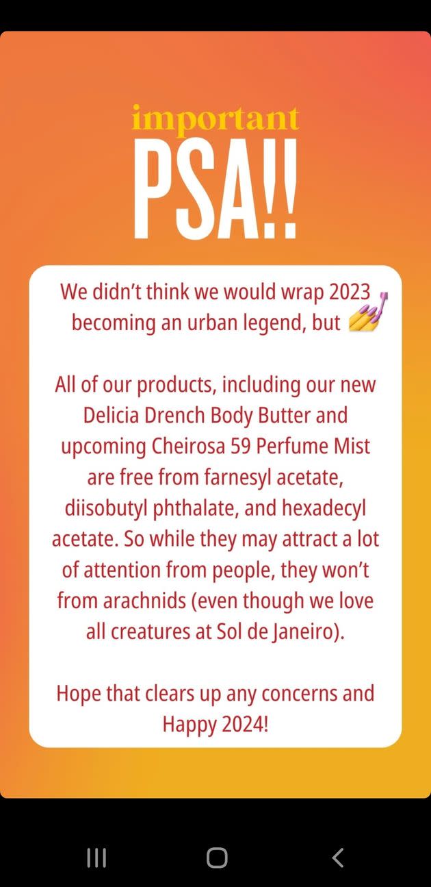 New products from Sol de Janeiro: Cheirosa 59 mist and Delícia